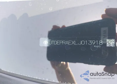 2020 Toyota Corolla Le from USA, damaged, VIN JTDEPRAEXLJ013918